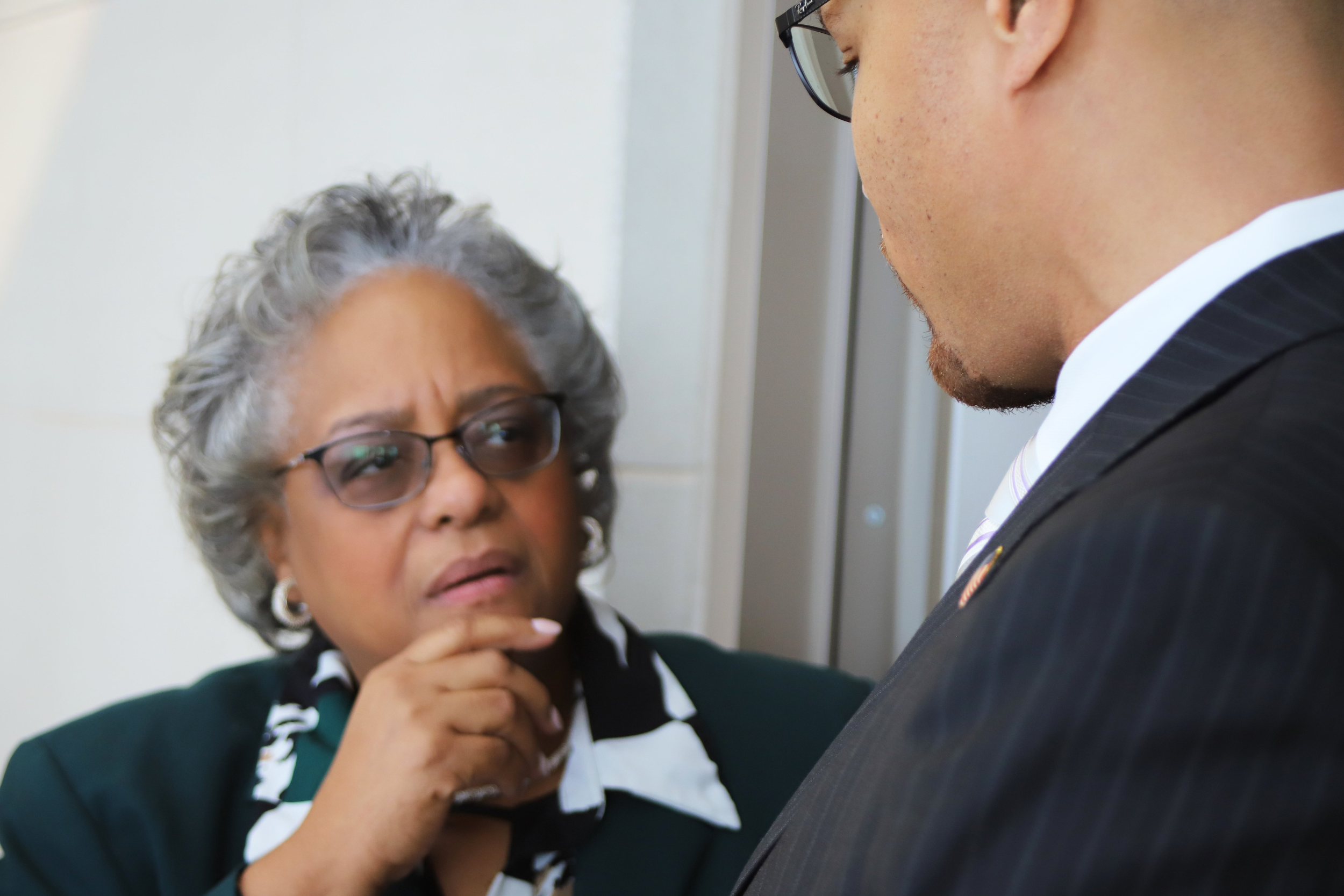 Dr. Wanda Lipscomb planning how to bring the ABLE program to life.